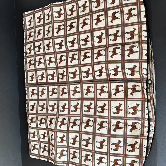 Gucci Equestrian Print Canvas Garment Weekend Travel Bag - Picture 6 of 14